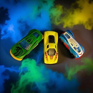 (3) 2021Greenbrier International Fantasy Racer Car Die-Cast Race Cars